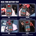 thumbnail image 5 of Digital Car Battery Tester Automotive Cranking Charging Analyzer L8L8 Test, 5 of 9