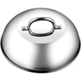 thumbnail image 2 of Cook N Home Stainless Steel Lid Griddle Accessories - 12 Inch Round Basting Cover Cheese Melting Dome and Steaming Cover - Best for Use in Flat Top Griddle Grill Cooking Indoor or Outdoor, 2 of 4
