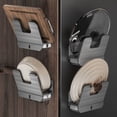 thumbnail image 3 of beisidaer Kitchen Chopping Board Rack Hooks Hanger Pot Lid Rack Hooks Pan Lid Wall Rack -gray with hooks, 3 of 6