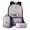 Cherry Blossom Butterfly, variant on ZUXONGSY Cherry Blossom Butterfly Print 3Pcs School Backpack Set for Boys Girls Teen Shoulder Bag Lunch Box Pencil Case Schoolbags Book Bag Travel Casual Daypack with Zipper Pocket