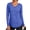 Blue-Long Sleeve, variant on Womens Workout Tops V Neck Tee Shirts Quick Dry Athletic Shirts Women Loose Gym Running Tops