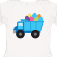 thumbnail image 4 of Inktastic Easter Egg Truck Boys Boys Long Sleeve Baby Bodysuit, 4 of 5
