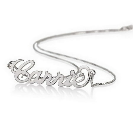 Name Necklace Personalized Name Necklace - Custom Made with Any Name- 925 Sterling