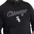 thumbnail image 7 of Men's G-III Sports by Carl Banks Black Chicago White Sox Adaptive Lockup Fleece Hoodie, 7 of 7
