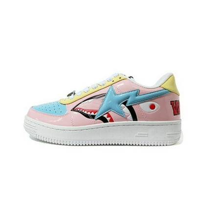 

BA_PE STA SK8 DUNK shark series trend wear-resistant fashion street vibe couple casual skateboard shoes 44