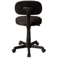 thumbnail image 3 of Boss Office Products Adjustable Steno Task Office Chair in Black, 3 of 5
