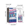 thumbnail image 3 of Clearance!2Pcs Bubble Cleaner Foam, 2024 New Bathroom Cleaner Spray Bathroom Cleaner Bathroom Glass Descaler To Tile Faucet Remover Tub Cleaner 60ml, 3 of 9
