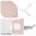 thumbnail image 3 of Unique Bargains Dog Diapers for Female Dogs Washable Reusable Pants Pink L, 3 of 7