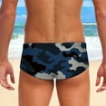 thumbnail image 4 of kamemir Mens Swim Trunks Men's Swimwear Men's Sexy Swim Briefs Low Rise Bikini Swimsuit Black,M, 4 of 5