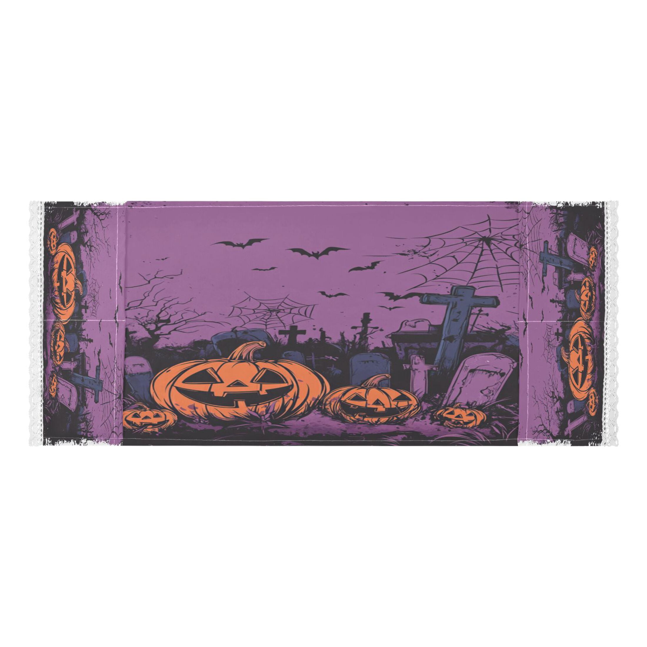 Halloween Night Background with Spooky PumpkinsWasher and Dryer Covers Dust-Proof and Oil Resistant Fridge Cover with 4 Storage Pockets Washing Machine Top Cover for Laundry Kitchen Home 51.2 x 22 In