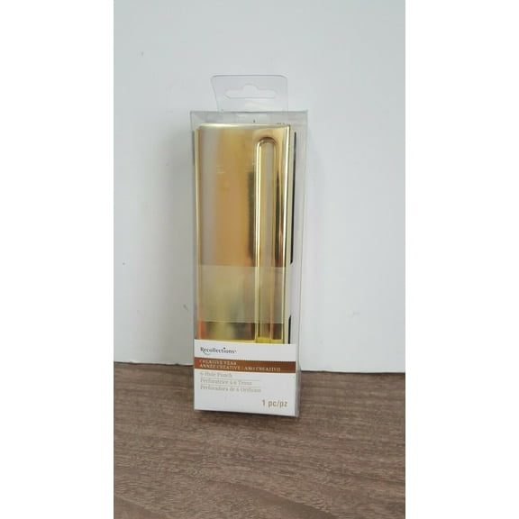 Recollections Annee Creative Gold 6 Hole Punch Plan ner