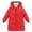 Red, variant on LYHao Girls Long Coat Winter Warm Thickened Down Jacket For Toddler And Big Kids Outerwear With Hood Windproof Girls Down Coats,Sizes 4-5 Years