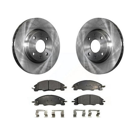 Front Brake Pad and Rotor Kit - Compatible with 2008 - 2011 Ford Focus 2009 2010