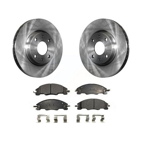 Front Brake Pad and Rotor Kit - Compatible with 2008 - 2011 Ford Focus 2009 2010