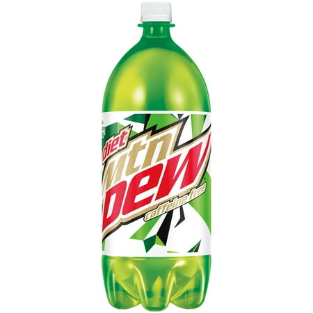 Diet Mountain Dew Caffeine Free Soda 2l Bottle On Walmart Accuweather Shop