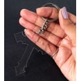 thumbnail image 7 of Traceease 3" inches Cross Shape With Hole Clear Acrylic Ornament Blank Transparent Keychain Pendantsfor DIY Crafts Projects - Pack of 25, 3mm Thickness - IO, 7 of 7