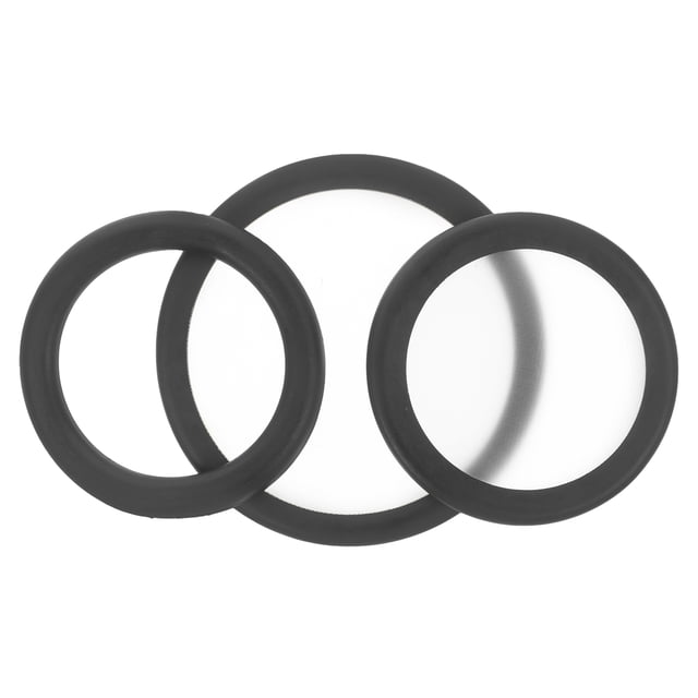 ColoMX Piezas de repuesto para auriculares, Kit de accesorios de repuesto, piezas de repuesto de estetoscopio, diafragma de repuesto para adultos y pediátricos, 3 uds.
