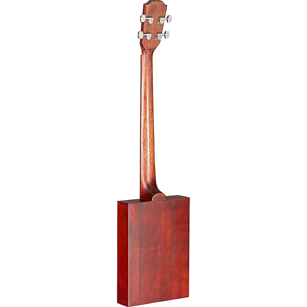 JN Guitars Puncheon 4-String Acoustic Cigar Box Guitar w/ Gig Bag - Cask Burst