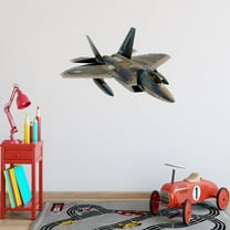 VWAQ Fighter Jet Wall Sticker Jet Plane Wall Decal Peel And Stick Boys Room Wall Mural - PAS5 (10"H X 16"W)