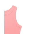 thumbnail image 3 of Wonder Nation Girls Kid Tough Ribbed Tank Top, Sizes 4-18 & Plus, 3 of 3