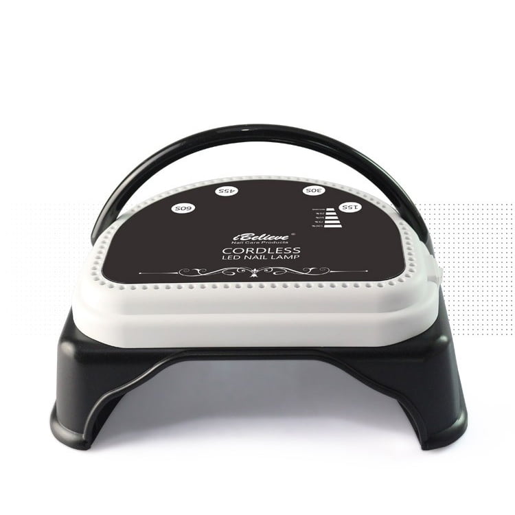 Multi-function 64W UV Gel Nail Polish Dryer Kit Professional Rechargeable Portable UV LED Nail Lamp