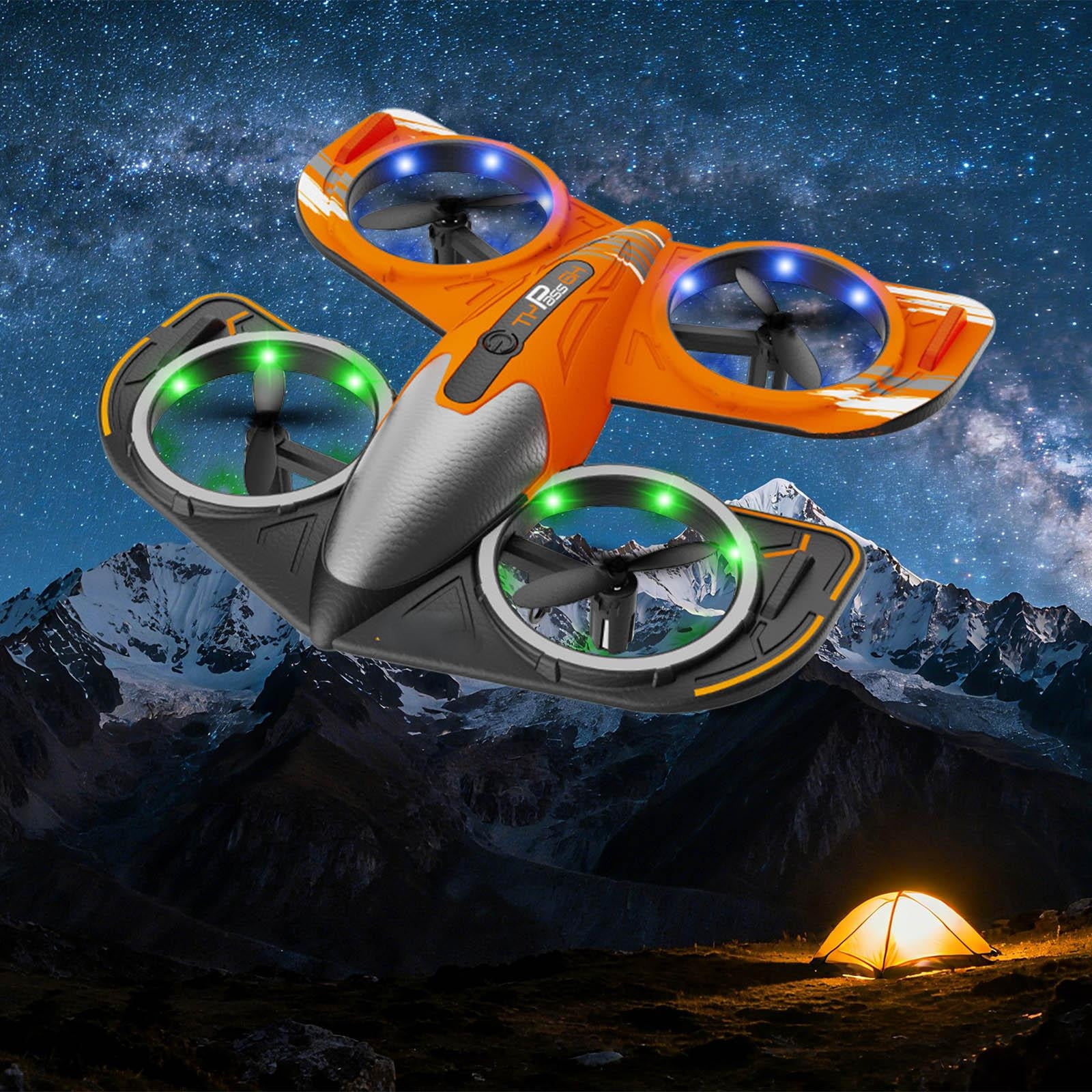 High-End Remote Control Foam Fighter Plane, HD Aerial Photography, Screen Controller, Long Battery Life, Multiple Flight Modes, 360° Rolls RC Airplane Adventure Toy