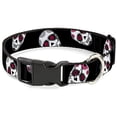 thumbnail image 1 of Buckle-Down BAC-W34569-NL Breakaway Cat Collar, 1 2" Wide-Fits 9-15" Neck-Large, Sugar Skulls, 1 of 1