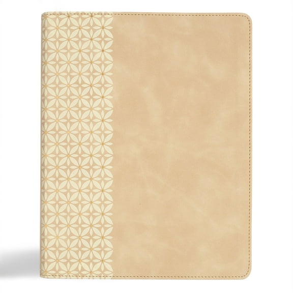 CSB Notetaking Bible, Expanded Reference Edition, Cream Suedesoft Leathertouch, (Hardcover)