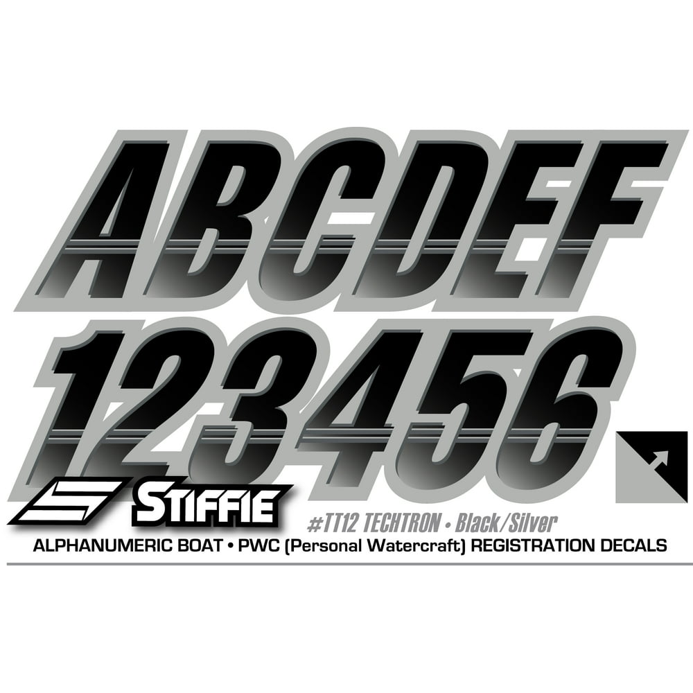 STIFFIE Techtron Black/Silver 3