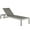 Silver Gray, variant on Modway Shore Outdoor Patio Aluminum Chaise in Silver Gray