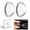 2PCS, variant on Car Camera Lens Protector - 360° All-Round Protection, Anti-Scratch & Waterproof, Compatible with Most Vehicle Cameras,High-Transparency Reversing Camera Guard