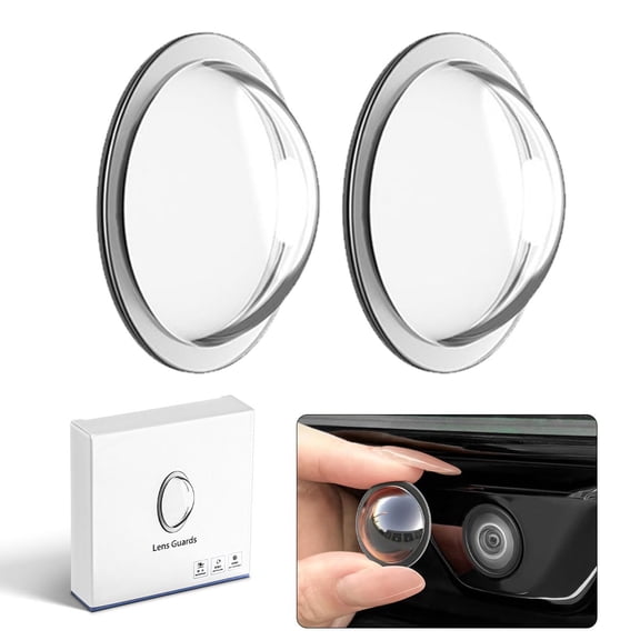Car Camera Lens Protector - 360° All-Round Protection, Anti-Scratch & Waterproof, Compatible with Most Vehicle Cameras,High-Transparency Reversing Camera Guard