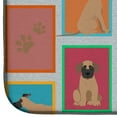thumbnail image 4 of Carolines Treasures MLM1157DDM 21 x 14 in. Unisex Lots of Fawn Great Dane Dish Drying Mat, 4 of 5