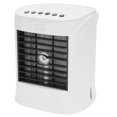 thumbnail image 3 of Mini humidificador enfriador de aire, Altavoz Bluetooth con LED de 7 colores, 3 modos de velocidad del viento, humidificador con ventilador de tanque de agua de 500ml, 3 of 8