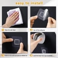 thumbnail image 2 of 3 piezas Soporte para fregona sin perforaciones, soporte autoadhesivo para escoba de pared, soporte para escoba de pared sin perforaciones, soporte autoadhesivo para escoba de pared, clip, 2 of 5