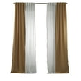 thumbnail image 4 of 3S Brother's 4 Panels Mix and Match Curtains 2 solid Decorative Linen Look curtains and 2 Sheer Linen look Curtains Hanging Back Tap & Rod Pocket Office, Luxury Home Deco Each 28"x63" M Yellow-Ecru, 4 of 6