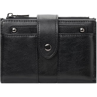 Alkenred small wallet for women Red Leather Bifold Compact Alkenred small wallet for women Red Leather Bifold Compact