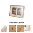 thumbnail image 2 of Tabletop Picture Frame Wooden Photo Display Holder Wood Photo Frame for Office, 2 of 8