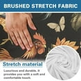thumbnail image 7 of SCRAWLGOD Sunflower Rooster Butterfly Black Recliner Slipcover Lazyboy Recliner Chair Cover 4 Piece Stretch Recliner Couch Covers Small Reclining Covers with Pocket Furniture Protector for Dog, 7 of 7