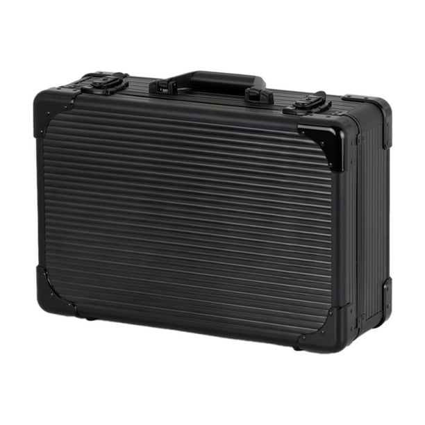 Estuche de viaje para maquillaje Estuche para guardar maquillaje Bolsa pequeña para cosméticos para maquilladores 19 pulgadas negro
