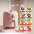 thumbnail image 4 of MIRASTON 2.8 Quart Mini Air Fryer, Compact Nonstick Personal Air Fryer with Dishwasher Safe Basket, Pink, 4 of 8