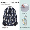 thumbnail image 5 of Siberian Husky Backpack for School,Cute School Bag,Schoolbag with Adjustable Shoulder Straps & Padded Back,15.3"x11"x7.1"., 5 of 6