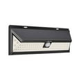 thumbnail image 2 of Mr Beams Solar Wedge Plus 102 LED Security Outdoor Motion Sensor Wall Light 1 Pack Black, 2 of 2
