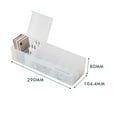 thumbnail image 2 of Transparent Desk Cable Organizer Space Saving Cable Organizer for Mouse Cords Earphone Cables, 2 of 2