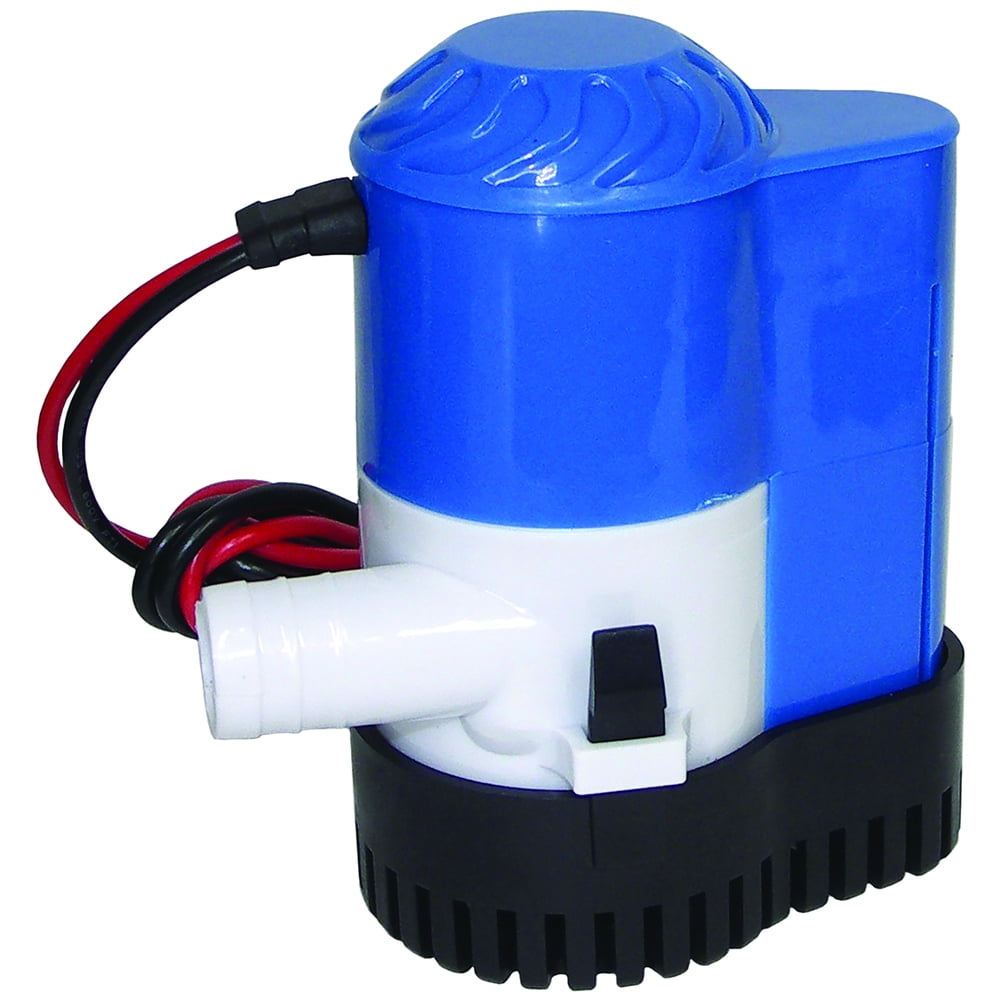 Shoreline Marine Automatic Bilge Pump 800 Gallons Per Hour 12 Volt with AutoFloat Switch