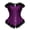 Purple, variant on Corsets for women lace overbust corset basques lingerie top victorian burlesque costume halloween Black 6XL