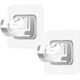 thumbnail image 4 of 5 soportes para barra de cortina sin taladro, soportes para barra de cortina, ganchos autoadhesivos para barra de cortina, perchas de cortina ajustables sin clavos, soporte para barra de cor, 4 of 5