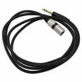 thumbnail image 3 of GLFILL 35mm 1/4 Inch TRS To XLR Male Balanced Signal Interconnect Cable 1/4 Inch To XLR Audio Stereo Microphone Speaker Cable 2M, 3 of 9