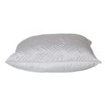 thumbnail image 3 of Parkland Collection PILL21356P Coussin Décoratif Carré Blanc Transitionnel Eris, 3 of 3