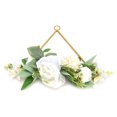 thumbnail image 1 of Corona floral, aro floral anillo de metal anillo de metal corona decoración de pared innovación moderna, 1 of 8